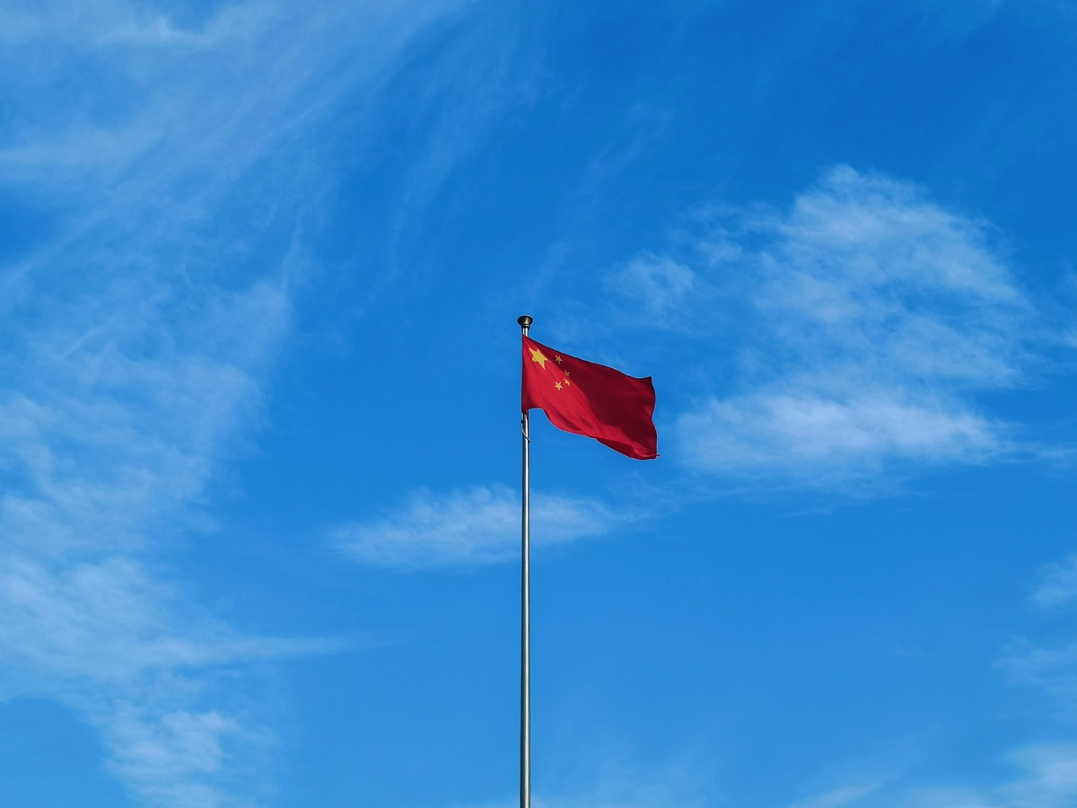 飘扬的国旗