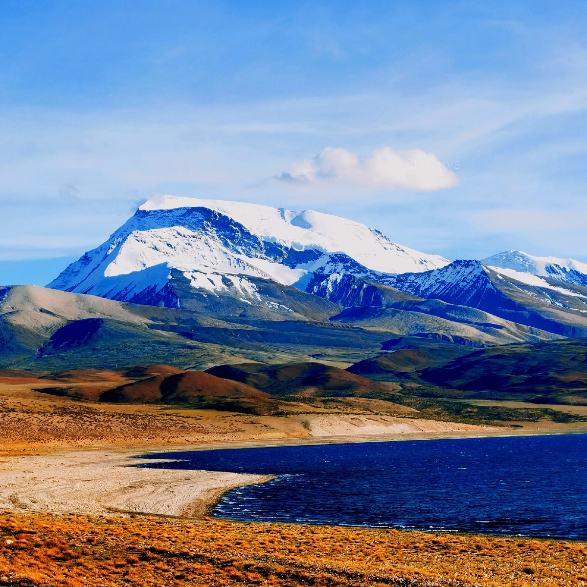 玛旁雍错西藏三大圣湖之一