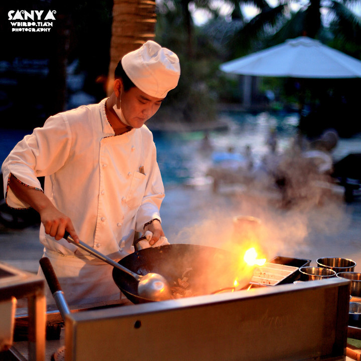 加勒比海鲜自助烧烤·厨师 br />