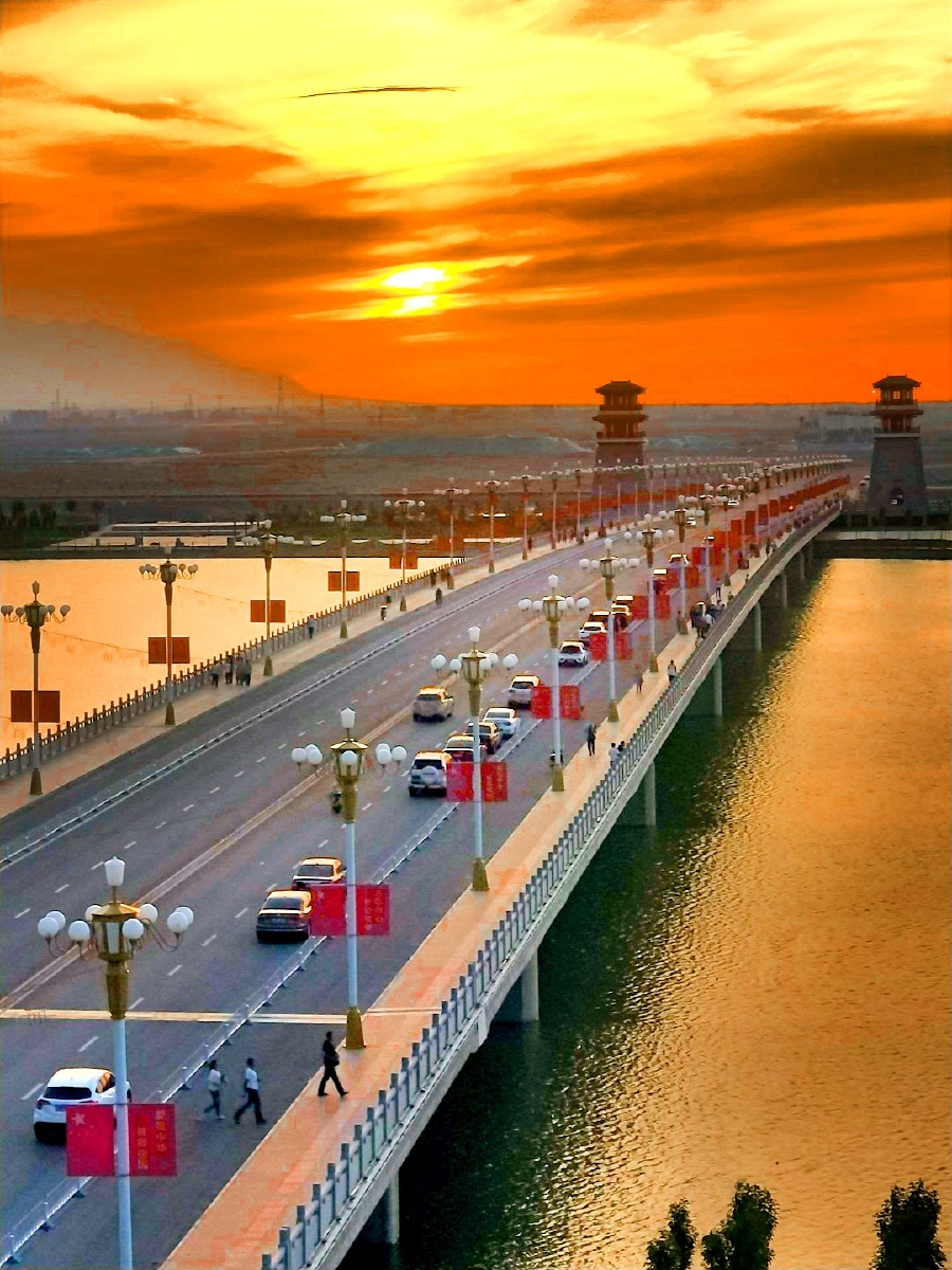 金张掖黑河大桥