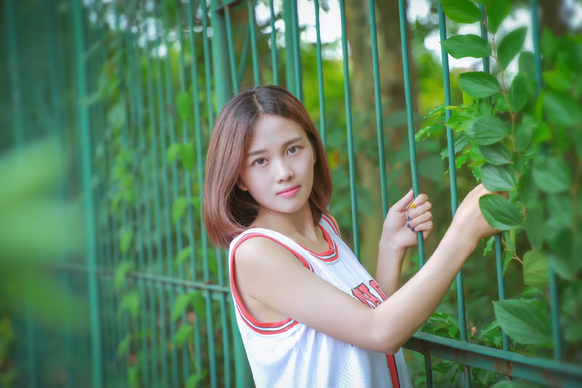 篮球妹子拍摄地点武汉华师