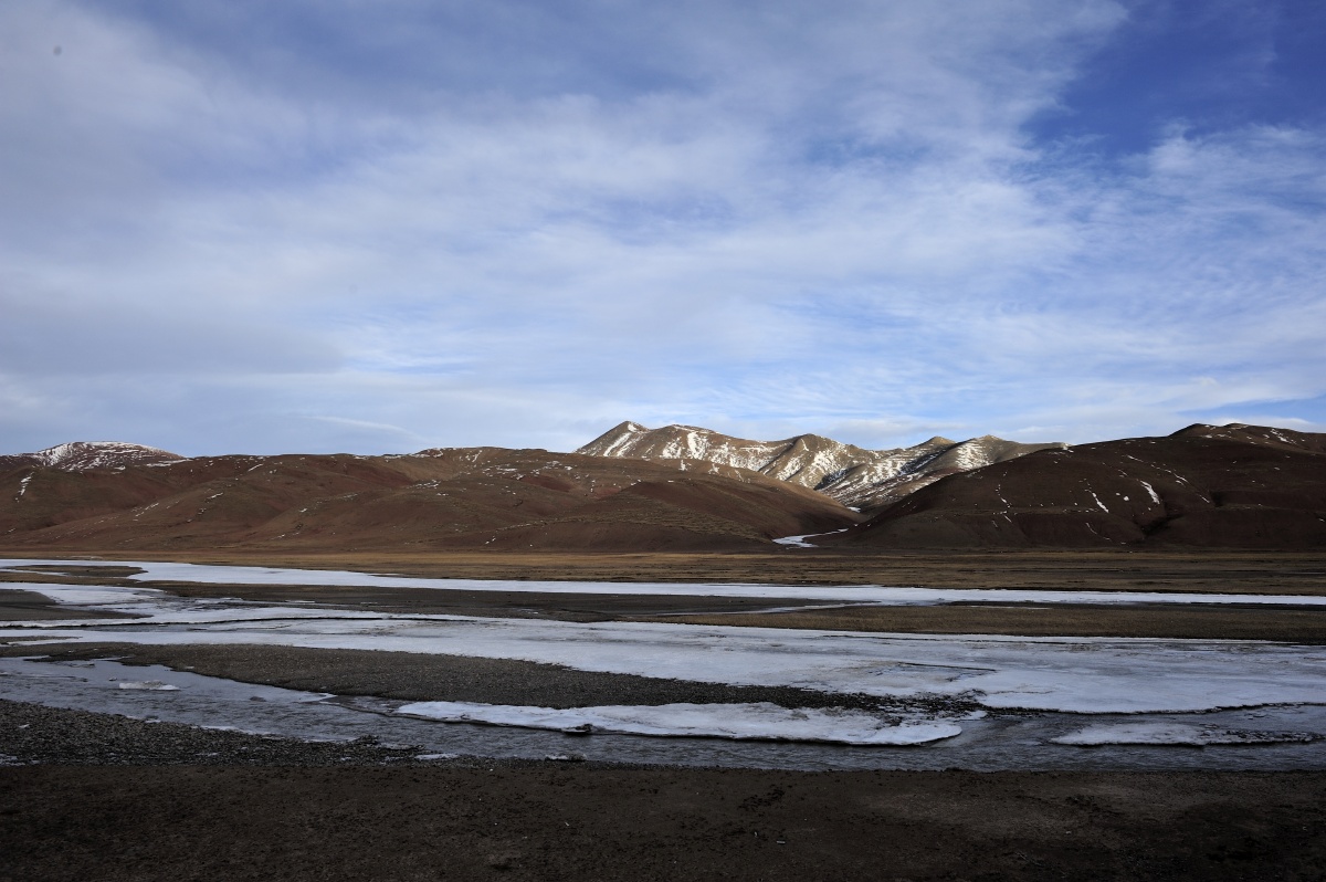 苍凉壮美原始自然的藏北羌塘无人区风光