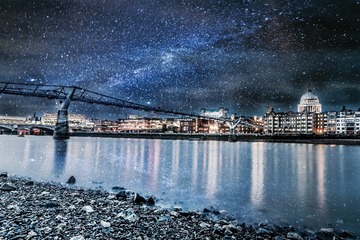星空夜下圣保罗