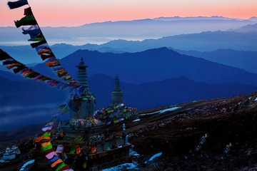 五台山的晨曦