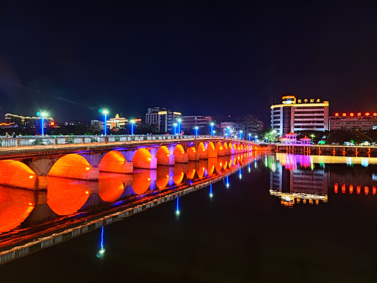 小县城夜景随拍后续增加中