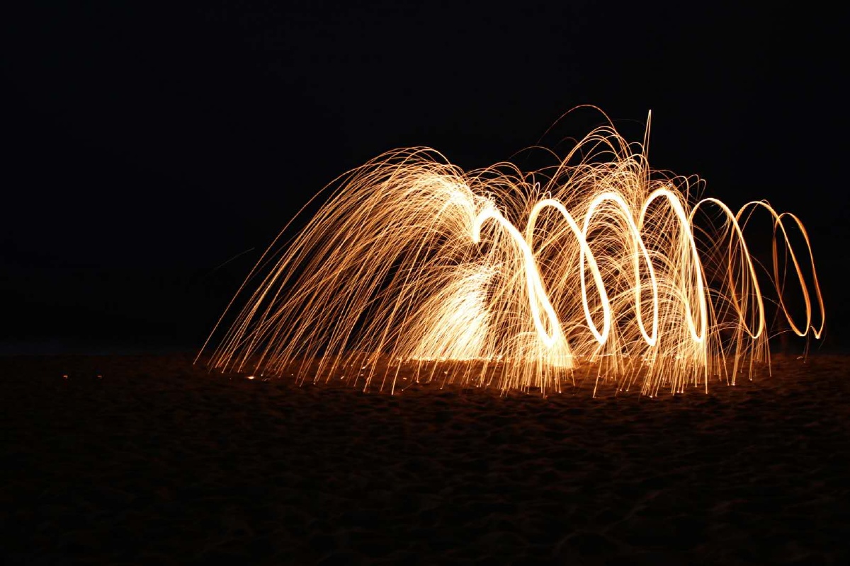 电光火花皆是绚丽