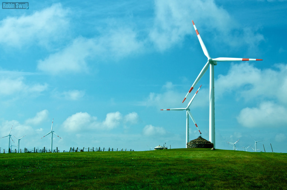 内蒙古黄花沟的风电草原 - 内蒙古黄花沟的风电草原 - robinswell