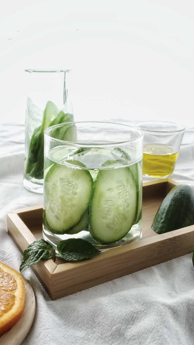 黄瓜泡水