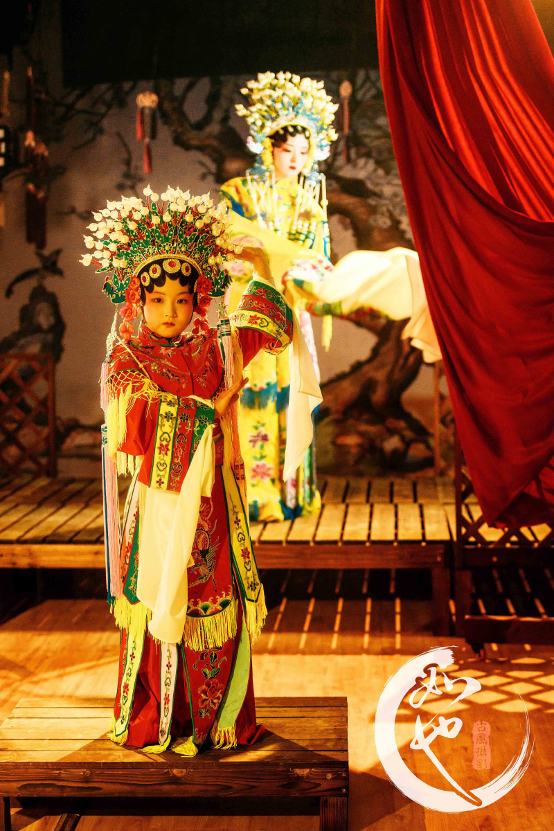 如也古风摄影工作室热爱国粹艺术放眼天下未来感受京剧魅力传承民族