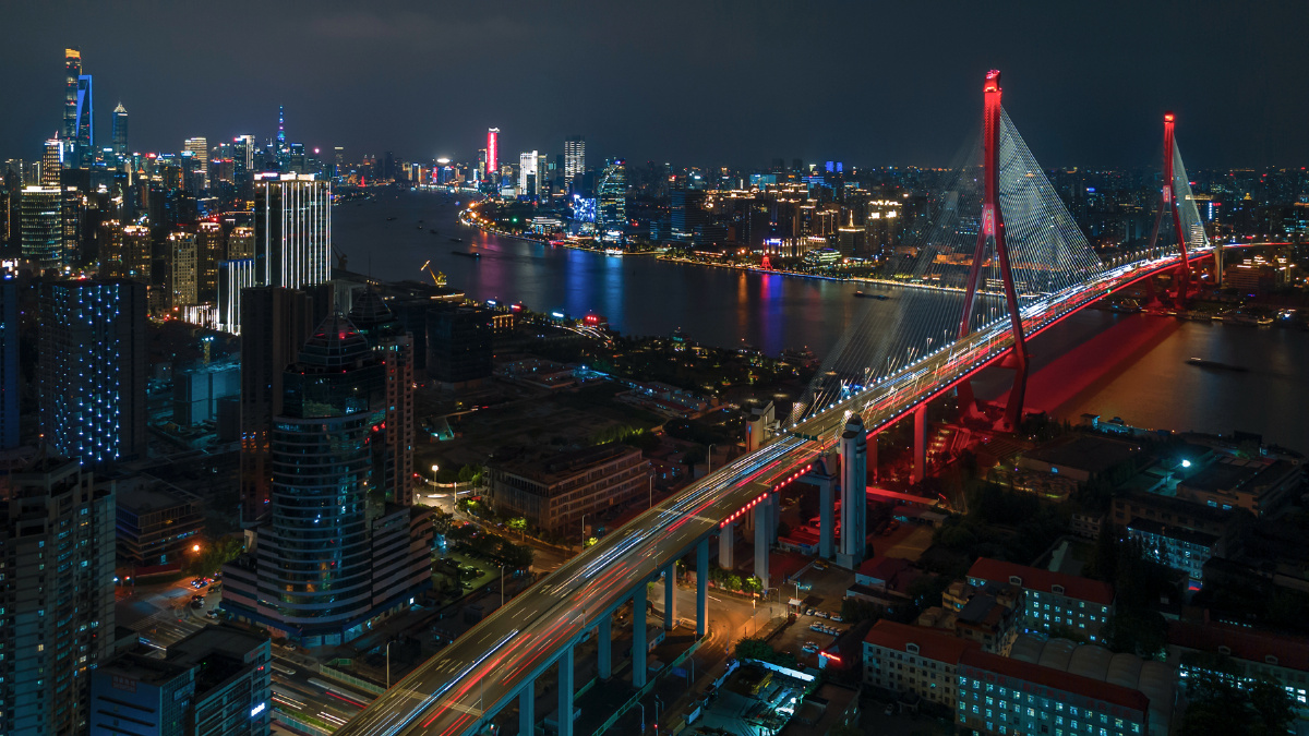 杨浦大桥 - 风-语 - 图虫