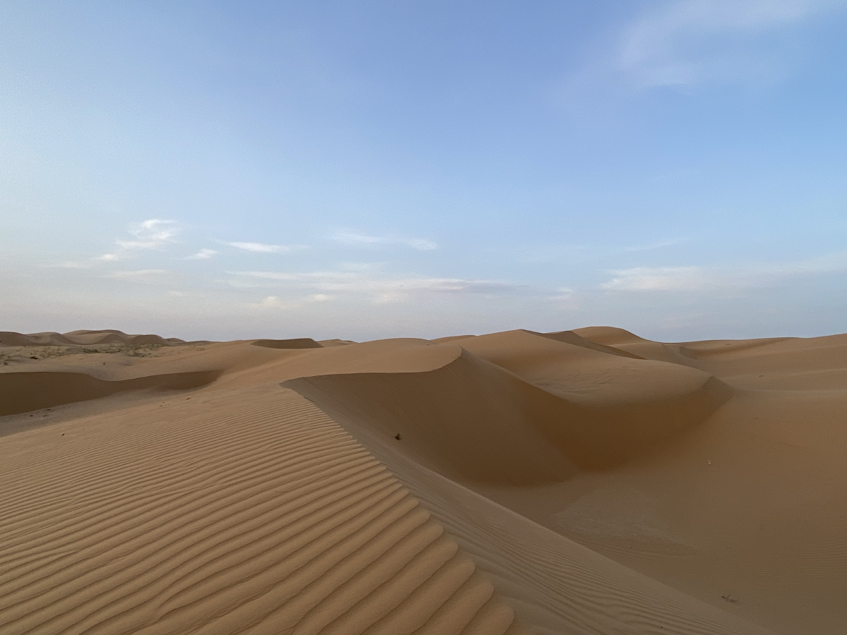 流动的沙柔软又坚硬202105中卫金沙海沙漠