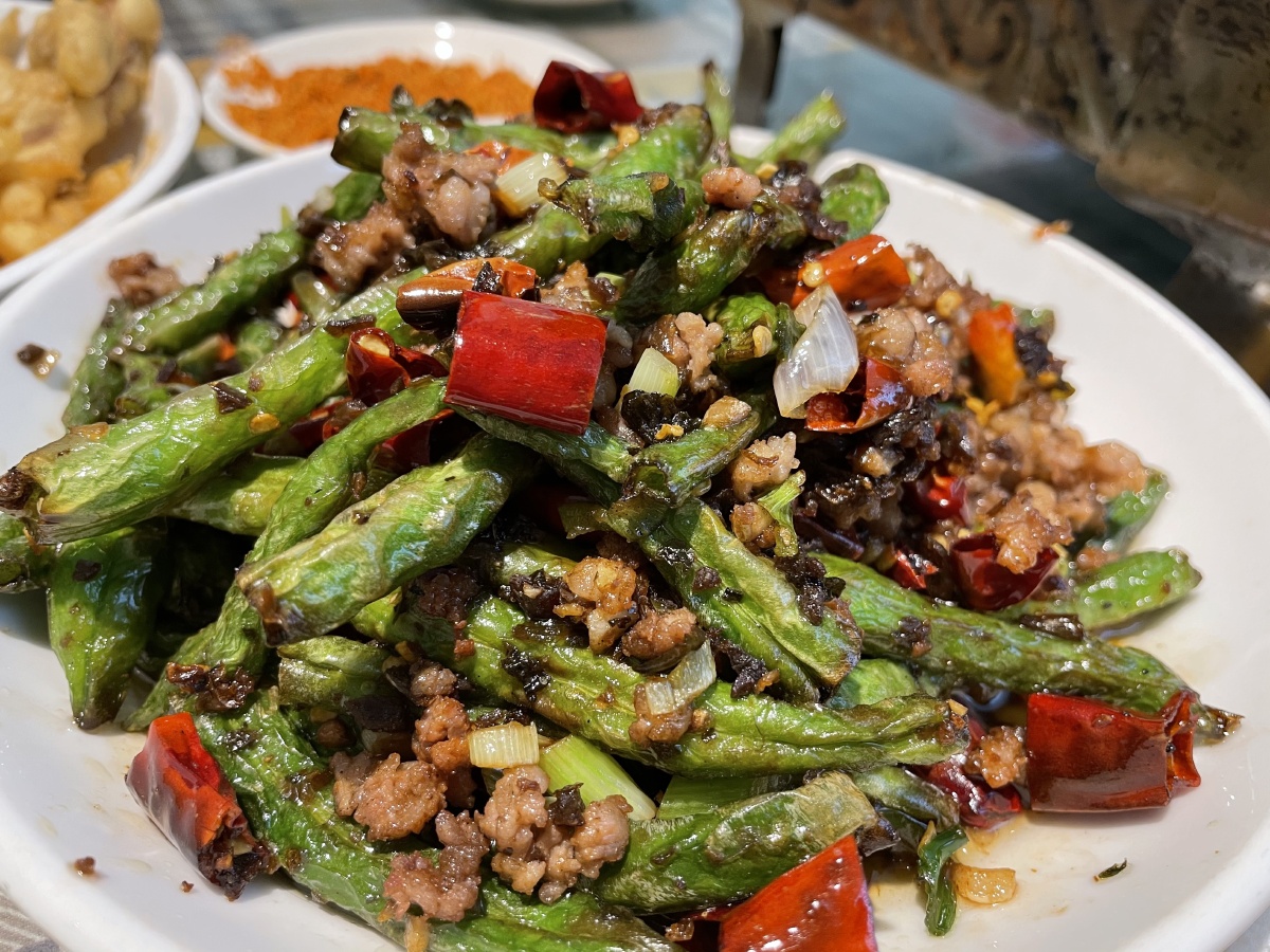 干煸芸豆,人间至味,家常美食 - somnus栗子 - 图虫