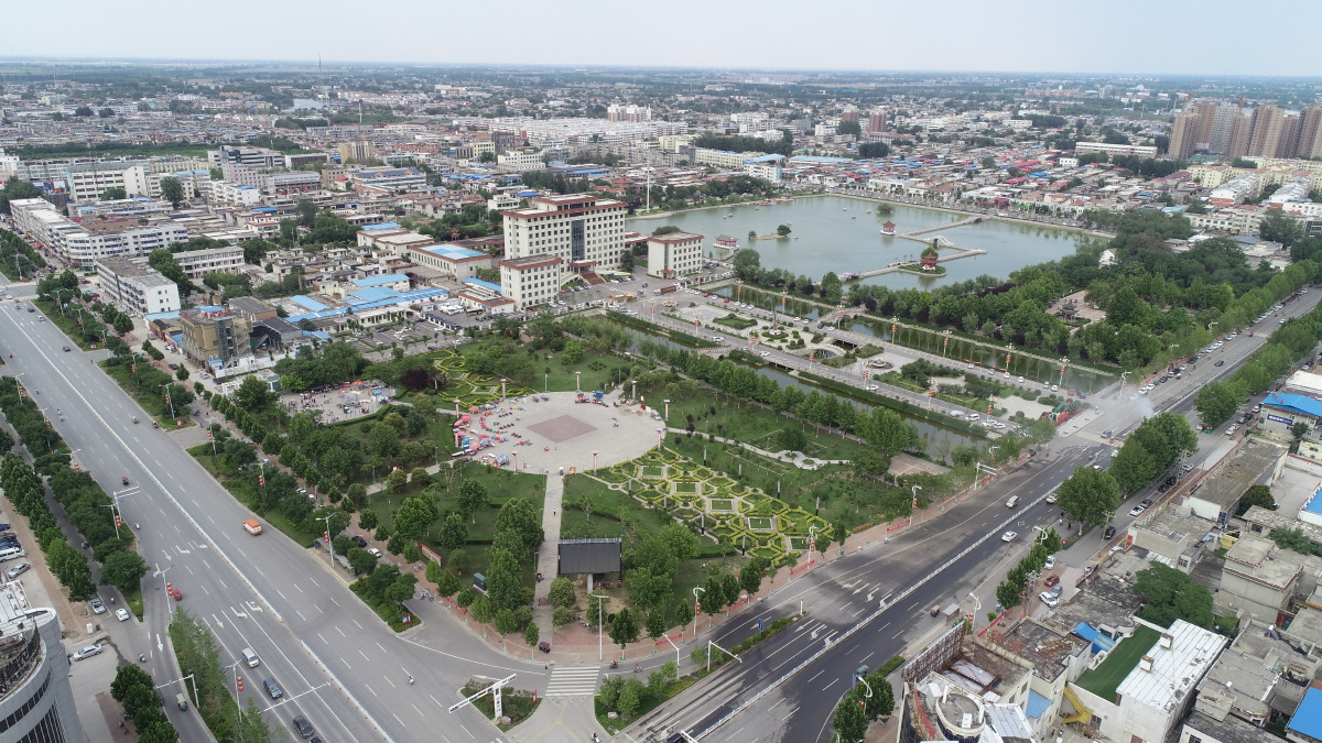 俯瞰中原卫辉市2020062002