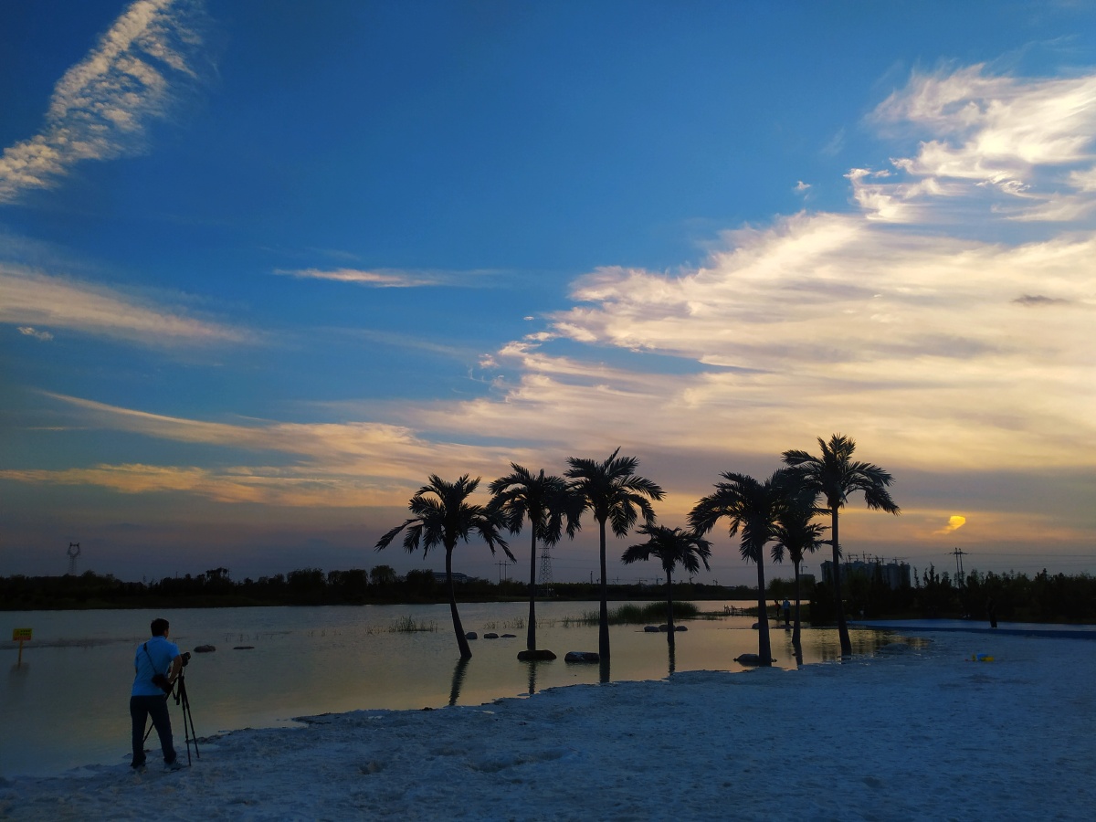 小三亚濮阳网红打卡地休闲好去处傍水依沙舒放下心头事何处都是景
