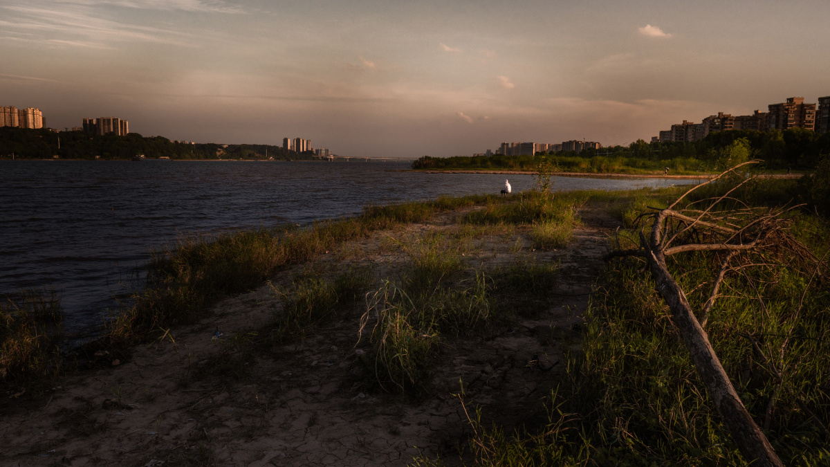 吹吹湘江的晚风