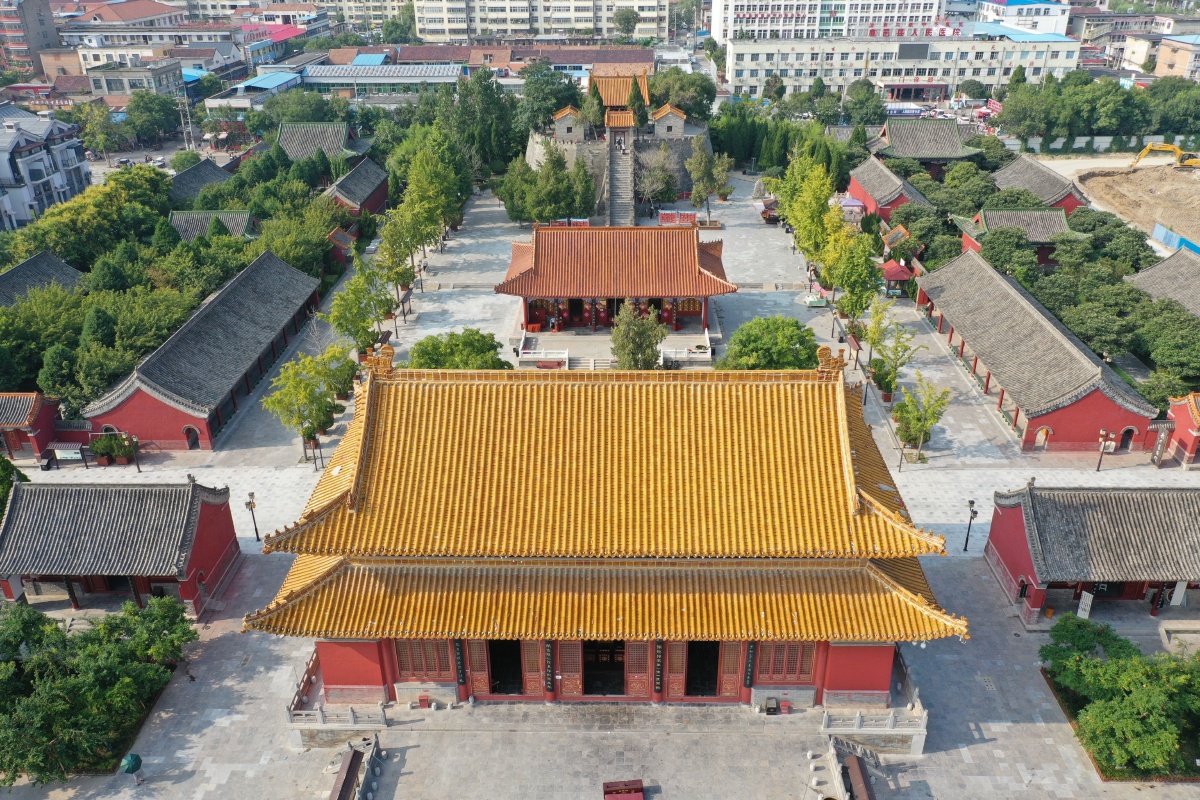 河南周口鹿邑明道宫风景区