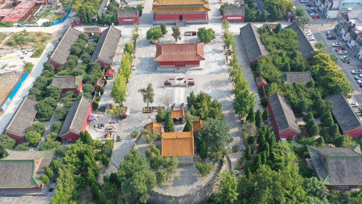 河南周口鹿邑明道宫风景区