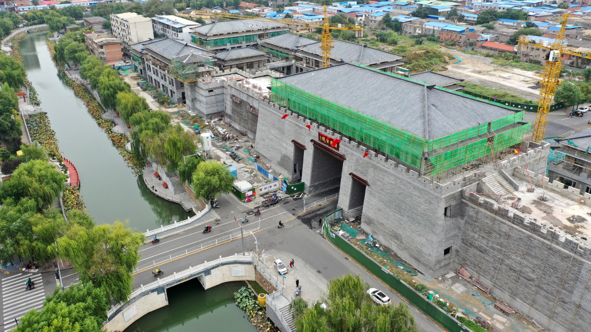 河南许昌曹魏古城北城门芳容初现