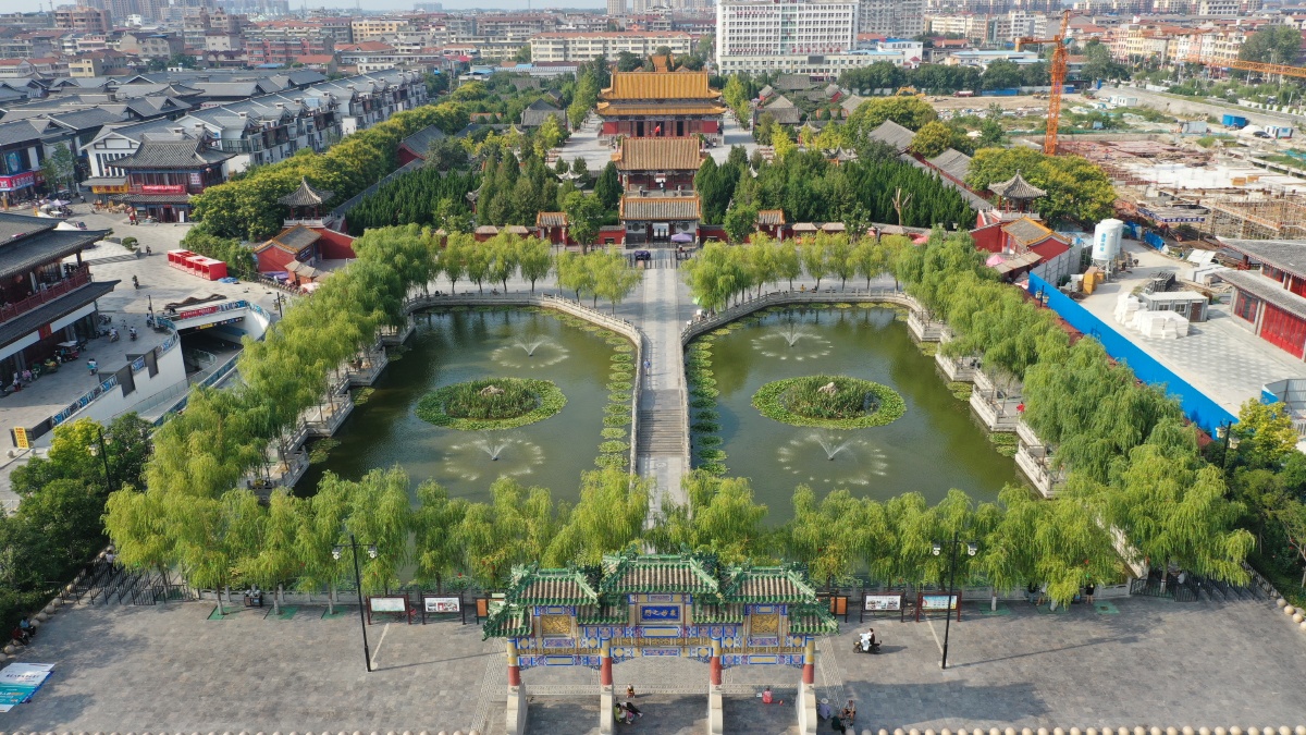 河南周口鹿邑明道宫风景区