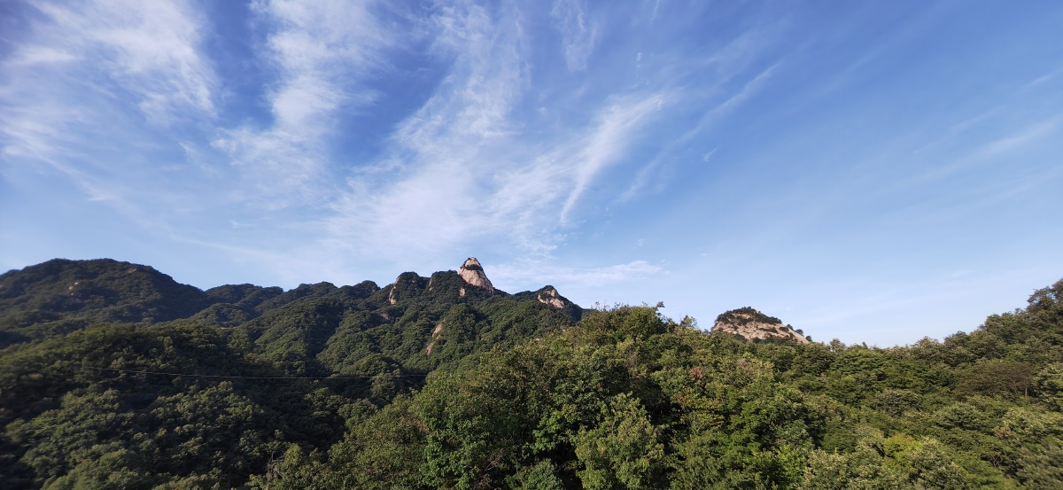 河南洛阳中国国家地质公园西泰山