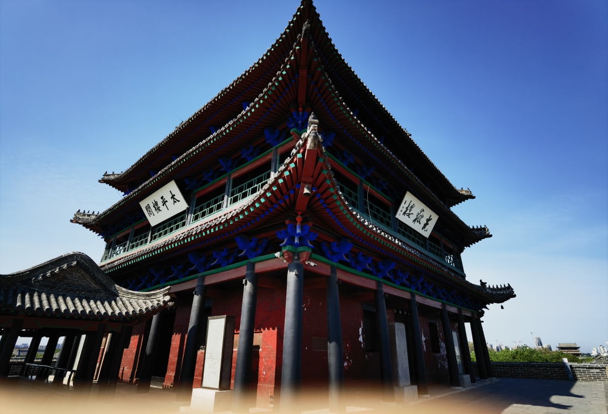 山东聊城光岳楼中国三大名楼之一