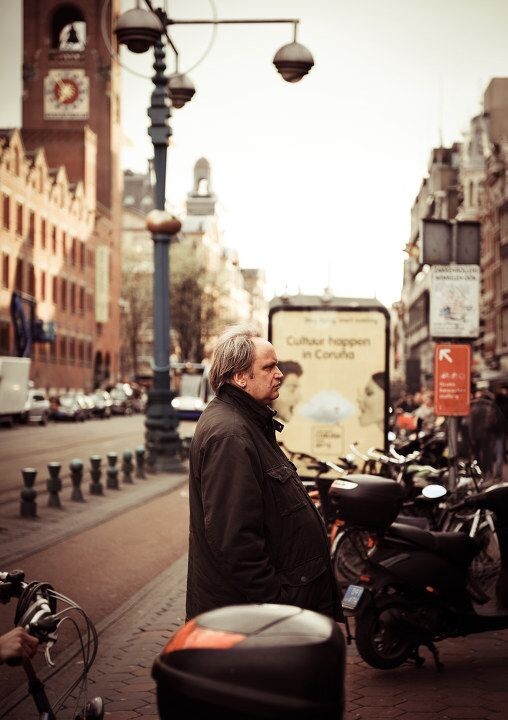 In front of sex museum<br />
