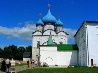 俄罗斯苏兹达里的东正教教堂