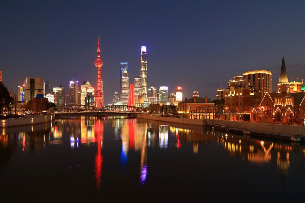 上海城市夜景