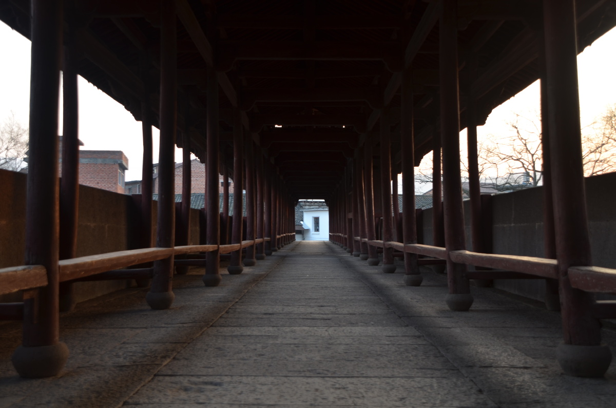 通洲桥兰溪梅江镇曹聚仁故里始建于康熙年间