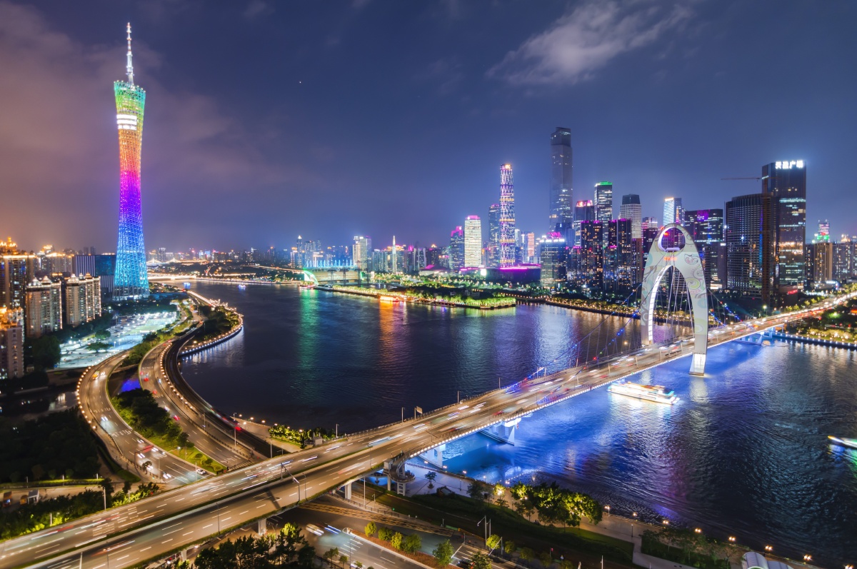 珠江新城夜景 - 异乡人yx - 图虫