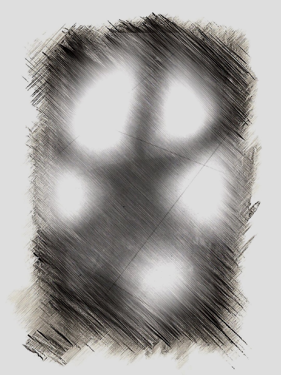被素描后的光影