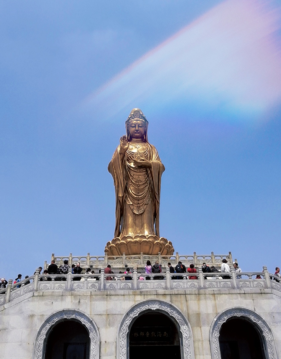 普陀圣境佛光普照