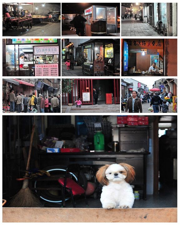 苏州山塘人家<br />
