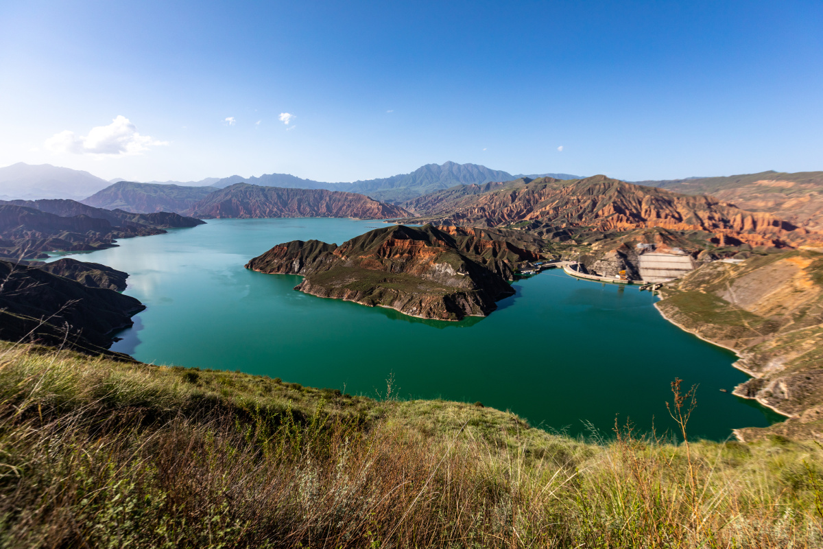尖扎坎布拉湖李家峡水库