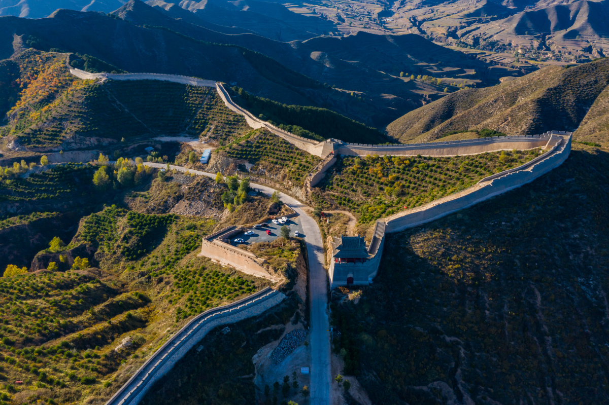 平型关长城 秋