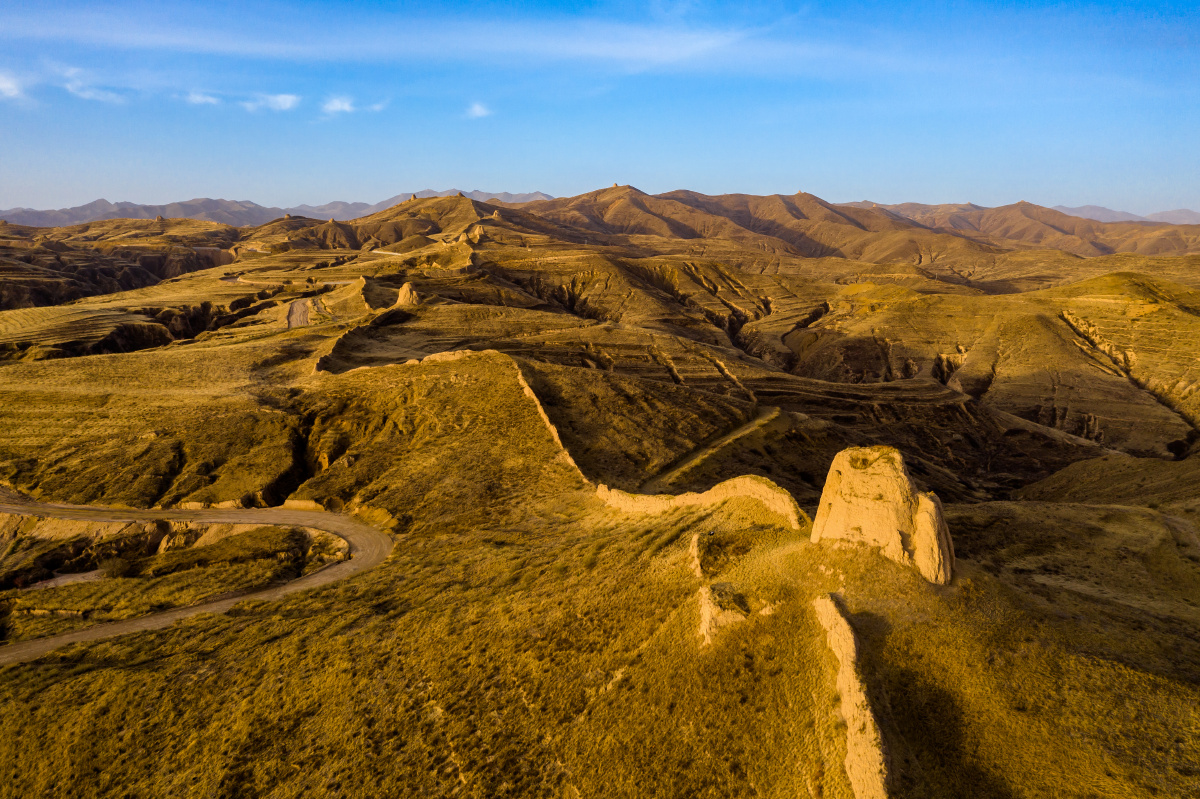 天镇新平堡长城初春