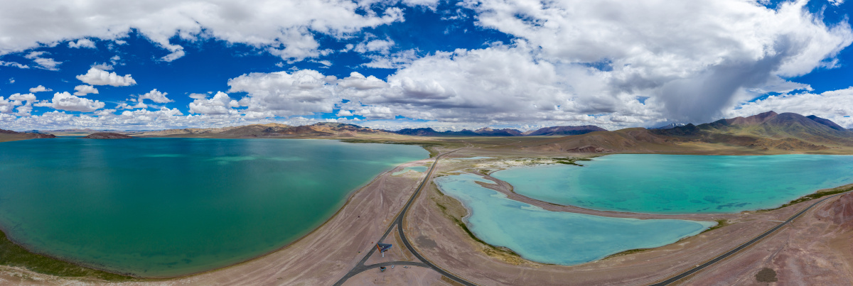 阿里大北线g317达绕措与物玛措