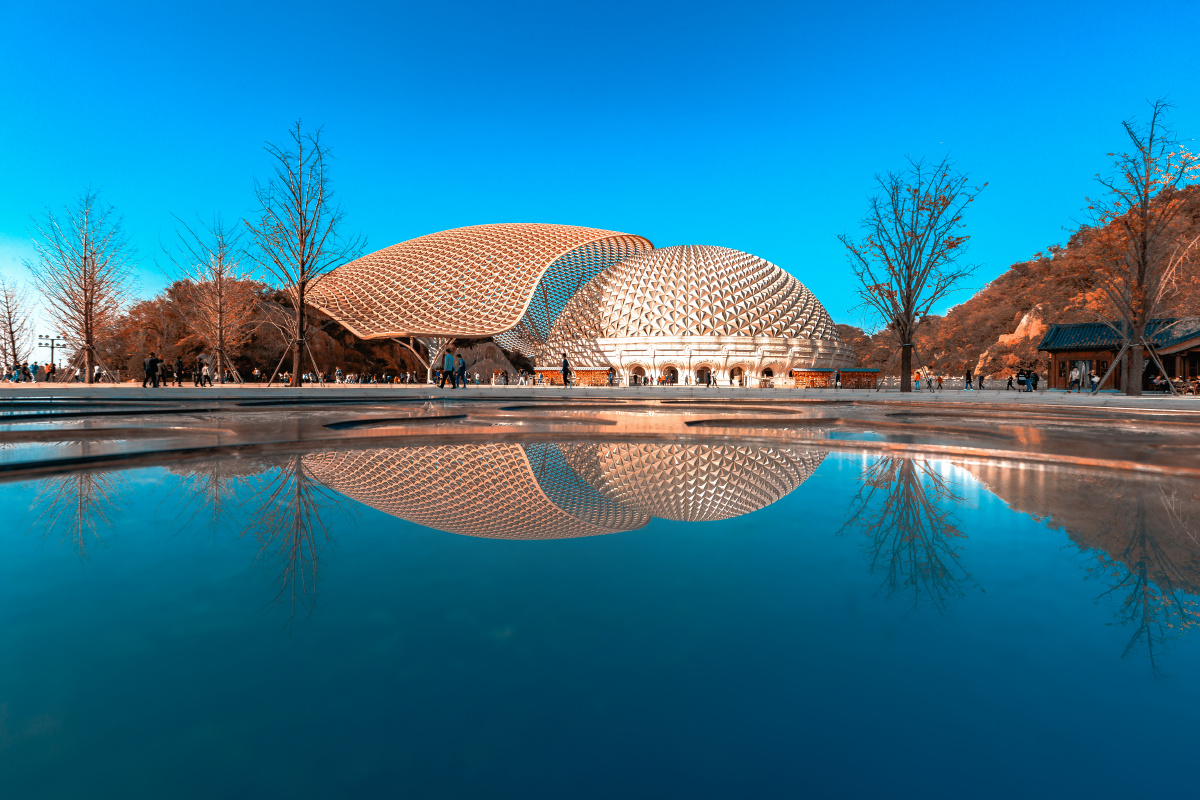 秋染佛顶宫牛首山南京