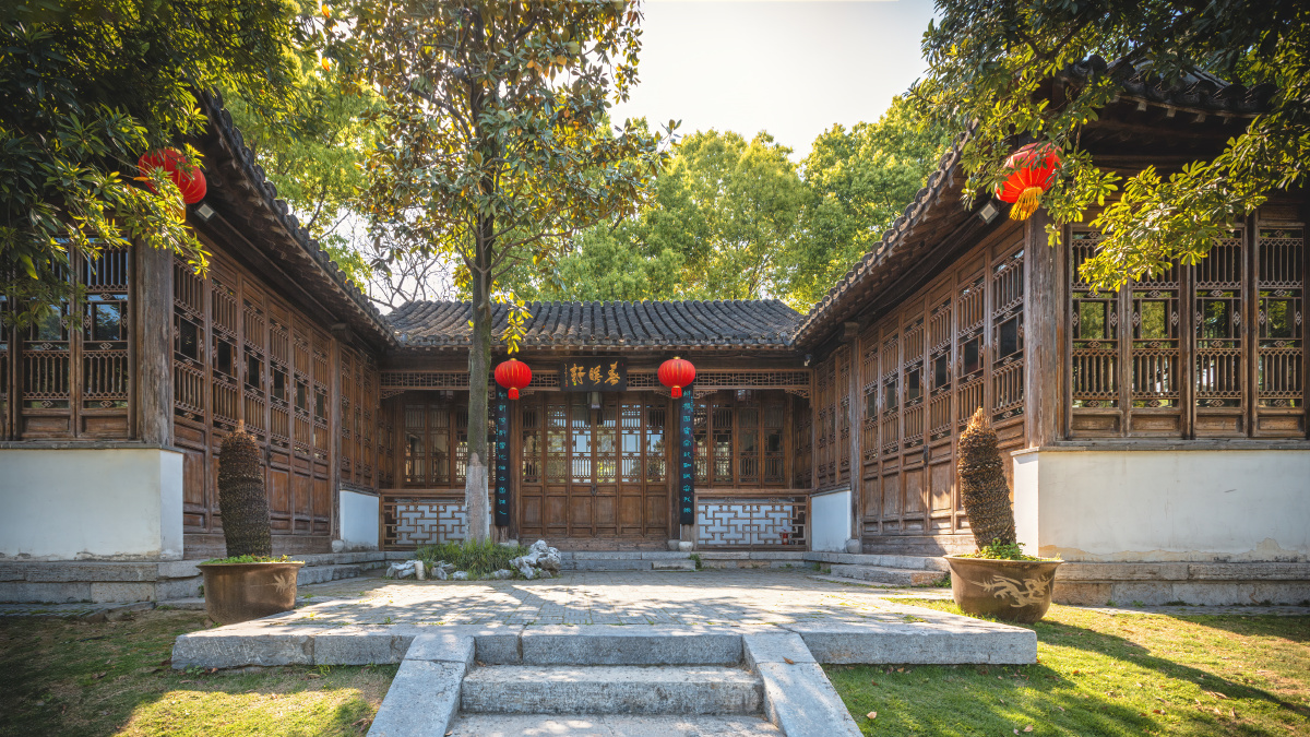 愚园里的光影胡家花园南京