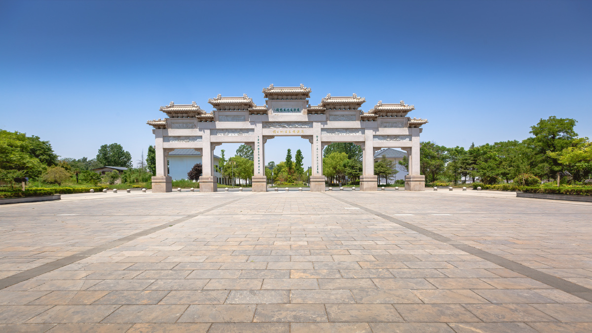 老子文化生态园道源国家湿地公园安徽亳州涡阳