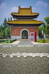 晴日里的御碑亭+大报恩寺遗址公园（南京）