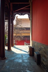 晴日廊柱间的建筑光影+朝天宫（南京）