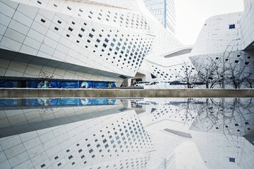建筑局部+双塔楼（南京）
