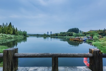 月亮湾公园+湖北襄阳