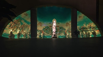 大报恩寺遗址公园内展厅光影+南京