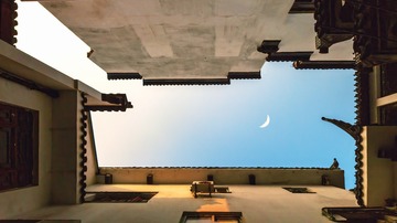 仰望天空+夫子庙（南京）