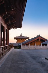 傍晚+佛顶寺（南京）