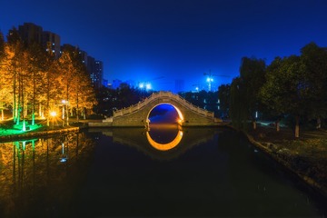 水晶湖夜色+扬州