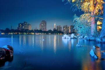 莫愁湖夜色4