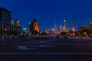 浦东夜色2+乍浦桥（上海）
